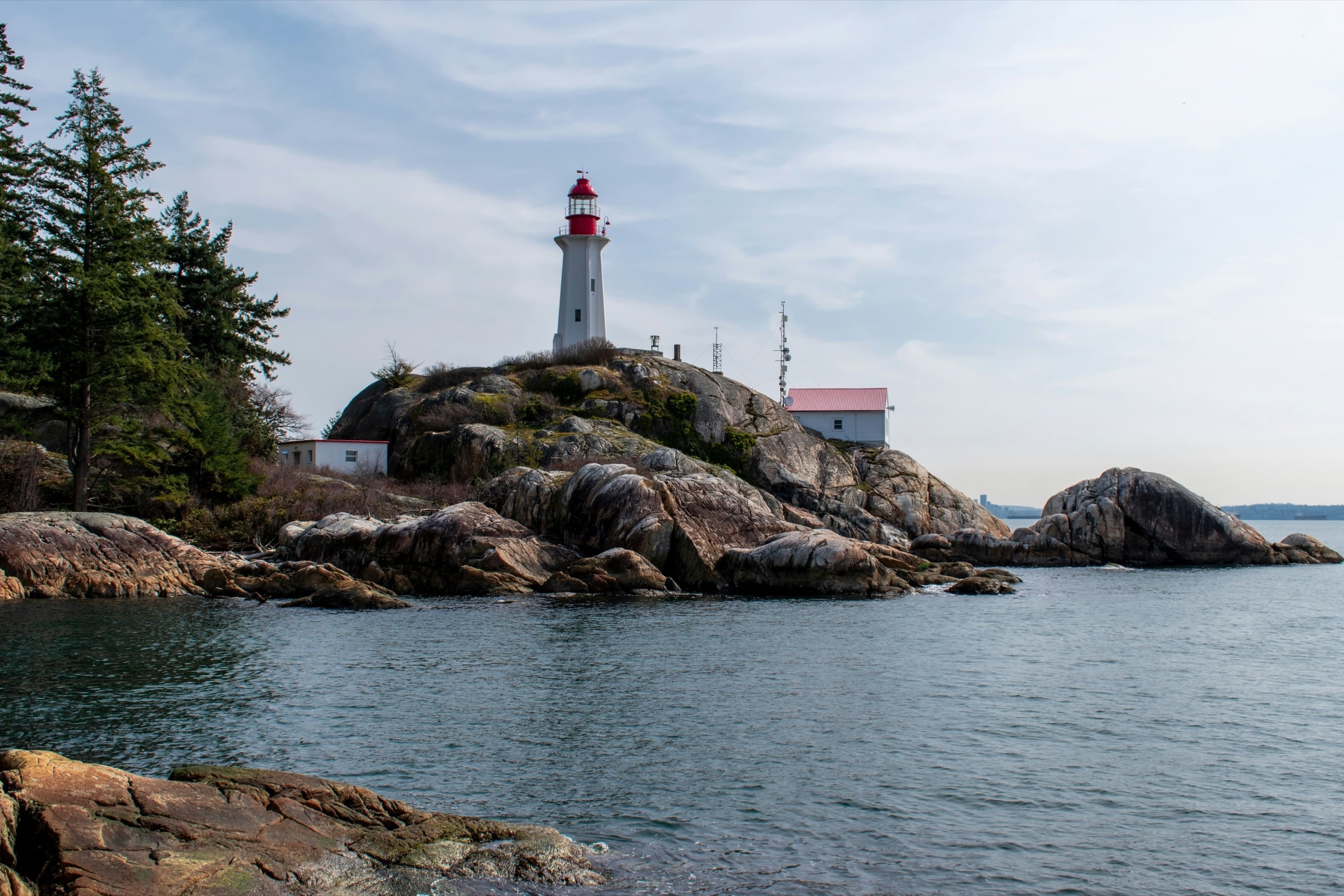 The Lighthouse Park in West Vancouver